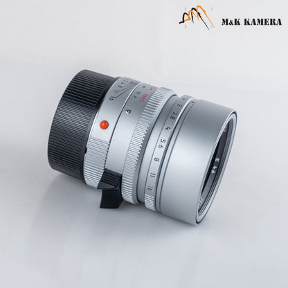 Leica Summilux-M 50mm/F1.4 E46 ASPH Silver Lens Yr.2003 Germany 11892 #24038