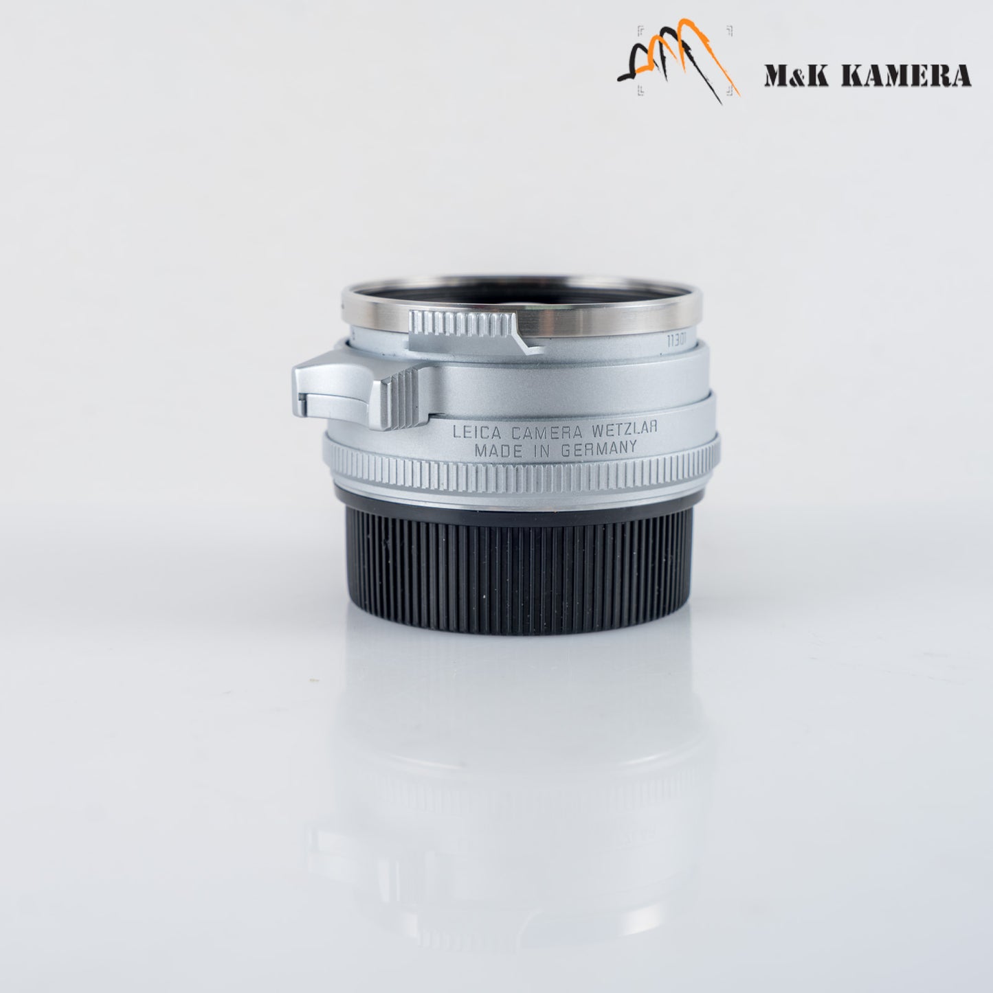 Leica Summilux-M 35mm/F1.4 E46 Steel Rim 2022 Silver Lens Germany 11301 #23977