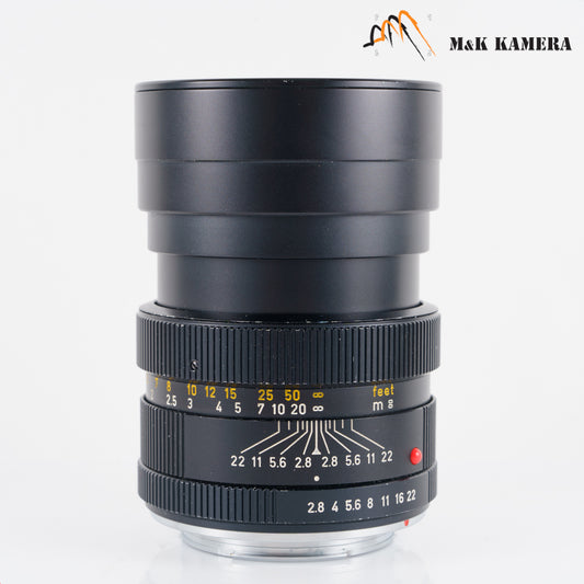 LEITZ Leica Elmarit-R 90mm/F2.8 Ver.I V1 Lens Yr.1978 Germany #22983