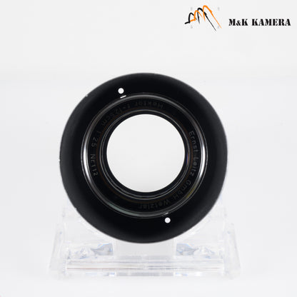 LEITZ Leica Hektor L39 125mm/F2.5 Visoflex lens Silver Lens Yr.1953 LTM Canada #10448