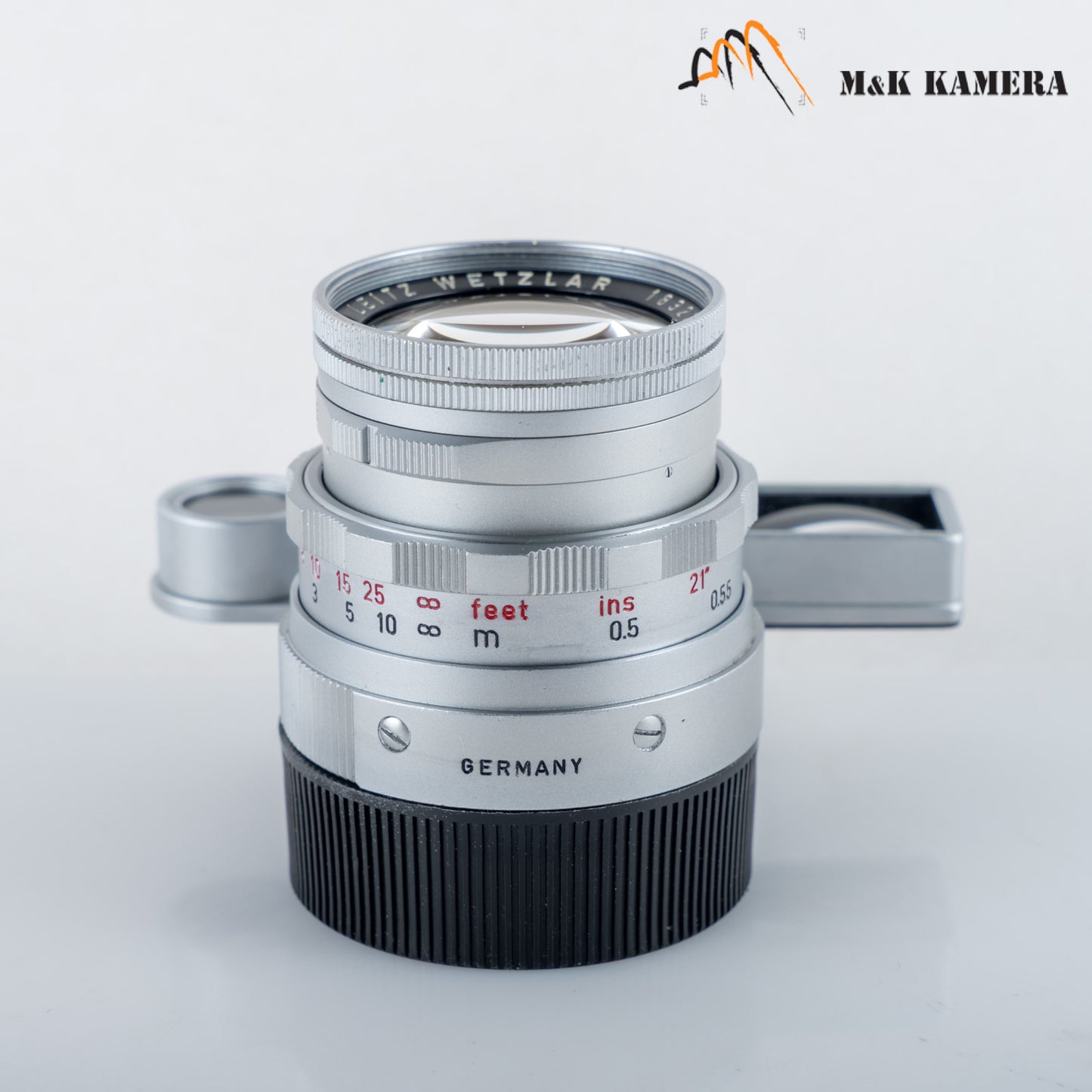 LEITZ Leica Summicron M 50mm/F2.0 Ver.II V2/ Dual Range DR Lens Yr.1961 #23982