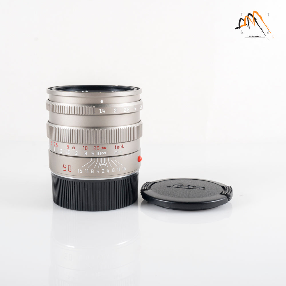 Leica Summilux-M 50mm/F1.4 Pre-A Titanium Boxed 11869 #11363