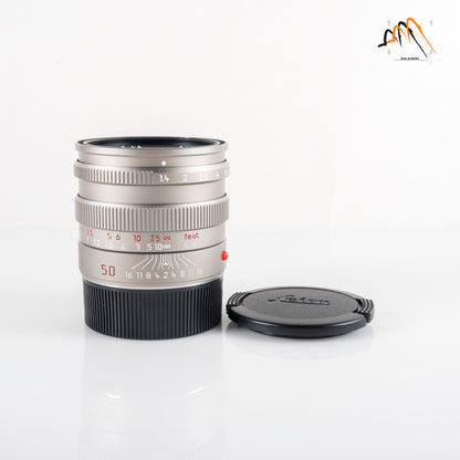 Leica Summilux-M 50mm/F1.4 Pre-A Titanium Boxed 11869 #11363
