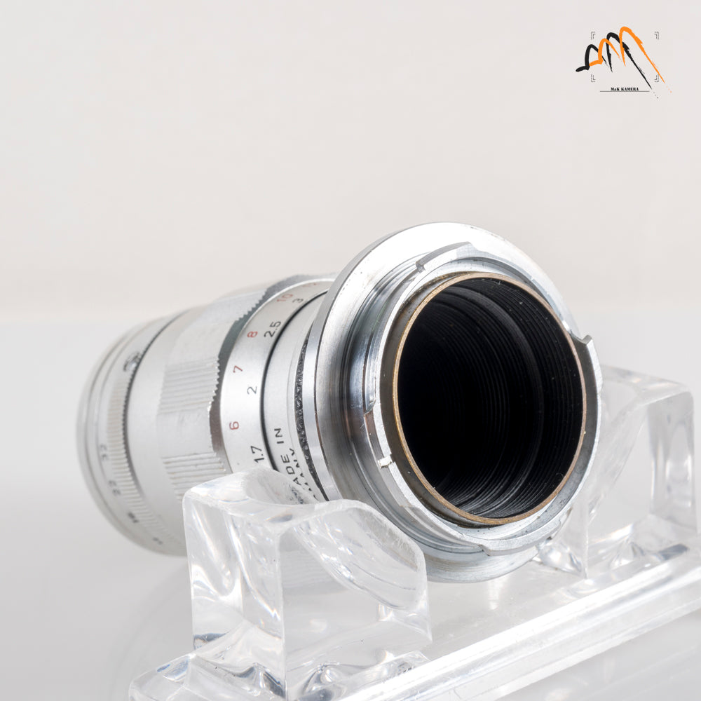 LEITZ Leica Elmar M 90mm/F4.0 E39 Ver.II V2/ 3 Elements Silver Lens Yr.1965 Germany 11830 #11546