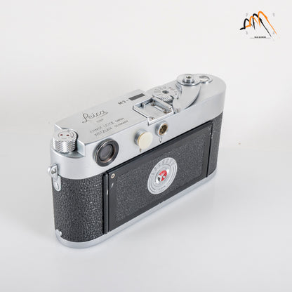 Leica M3 Single Stroke Silver Film Rangefinder Camera #11778