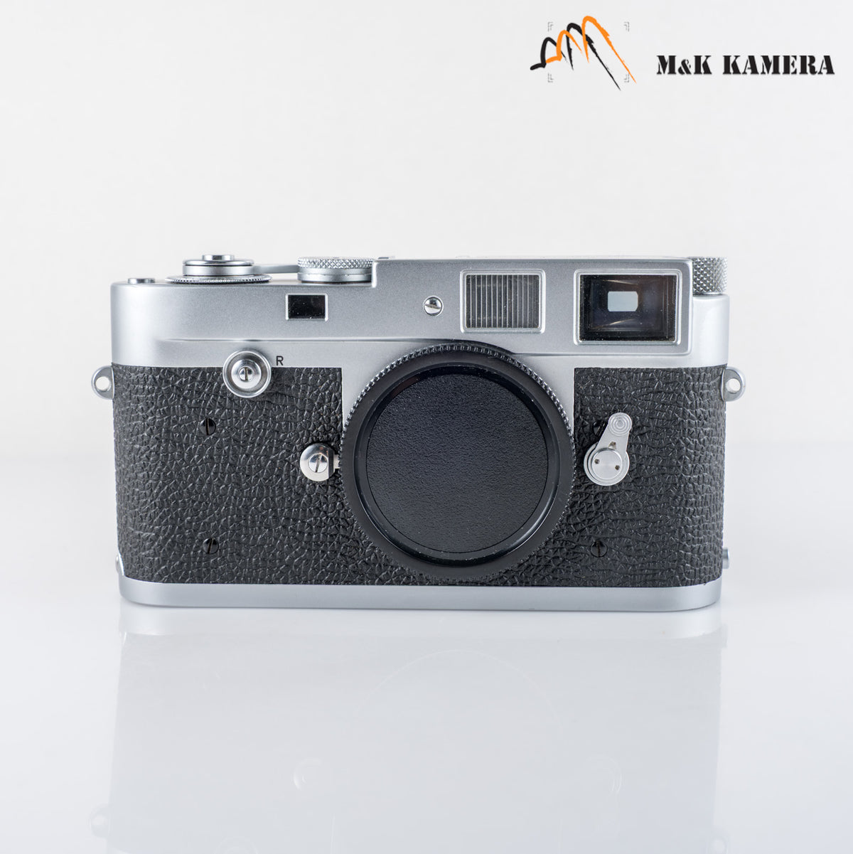 Leica M2 Round Button Rewind Silver Film Rangefinder Camera #24015