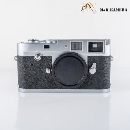 Leica M2 Round Button Rewind Silver Film Rangefinder Camera #24015