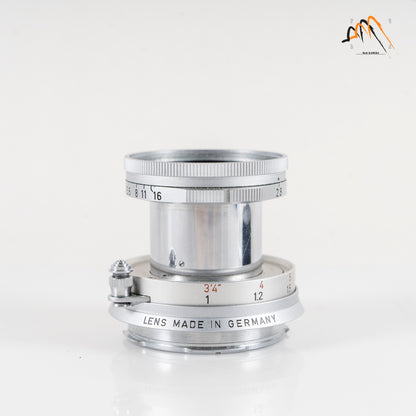 LEITZ Leica Elmar M 50mm/F2.8 Ver.I Silver Lens Yr.1966 Germany #11287
