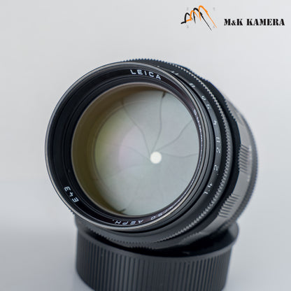 Leica Summilux-M 50mm/F1.4 ASPH Black Chrome Lens Germany 11688 #12071