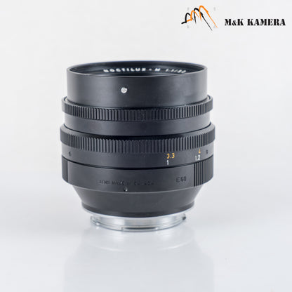 LEITZ Leica Noctilux-M 50mm/F1.0 E60 II Lens Yr.1982 Canada #23949