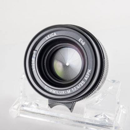 Leica Summilux-M 35mm/F1.4 E46 ASPH/ FLE II Black Lens Germany 11726 #23847