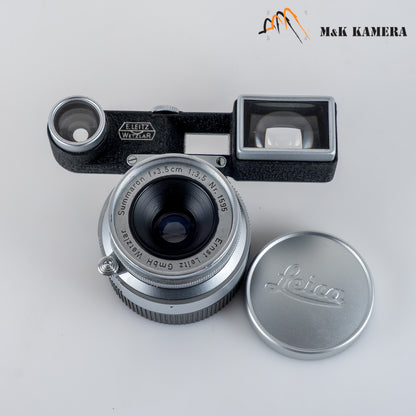 LEITZ Leica Summaron M 35mm/F3.5 Goggle Lens Yr.1958 Germany #23939