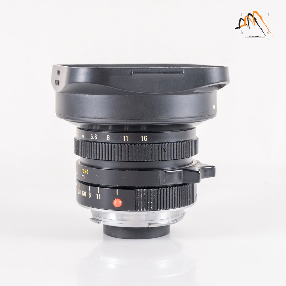 LEITZ Leica Elmarit M 21mm/F2.8 E60 Pre-A Black Lens Yr.1983 Canada #11370