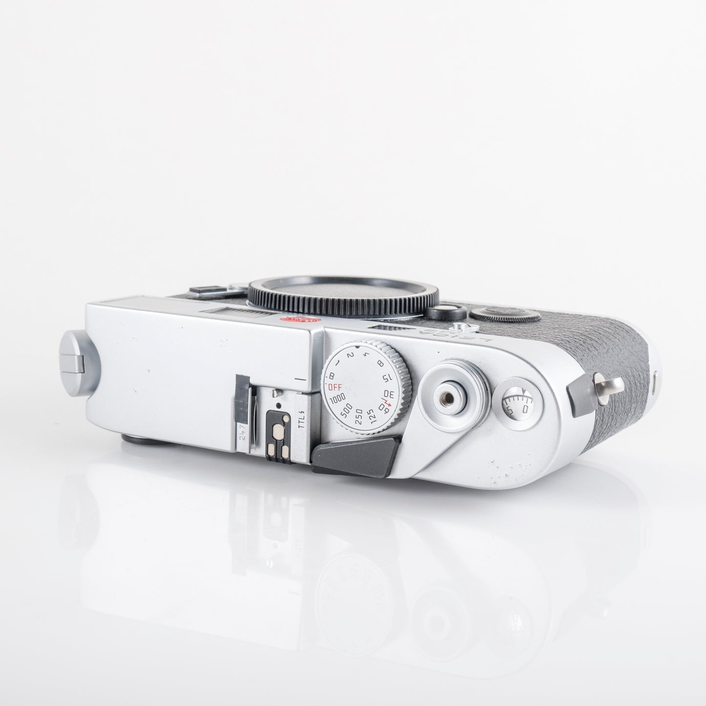 Leica M6 TTL 0.72 Silver Film Rangefinder Camera 10434 #11950
