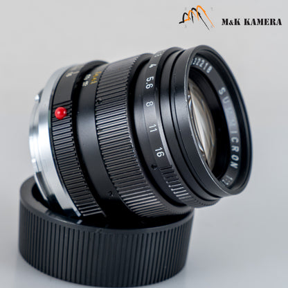 Leica Summicron M 50mm/F2.0 Ver.III V3/ High Leg boxed #88916