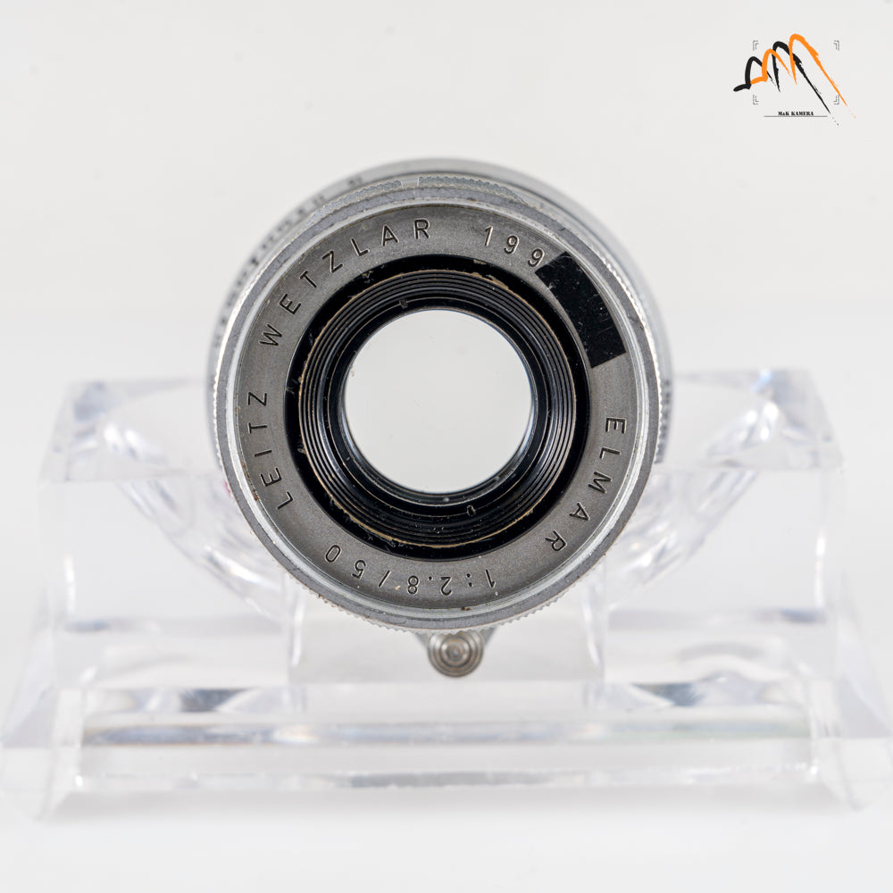 LEITZ Leica Elmar M 50mm/F2.8 Ver.I Silver Lens Yr.1963 Germany #11288