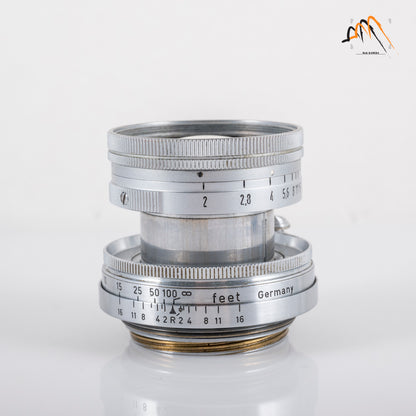 LEITZ Leica Summicron L39 50mm/F2.0 Radioactive Lens Yr.1952 LTM Germany #23714