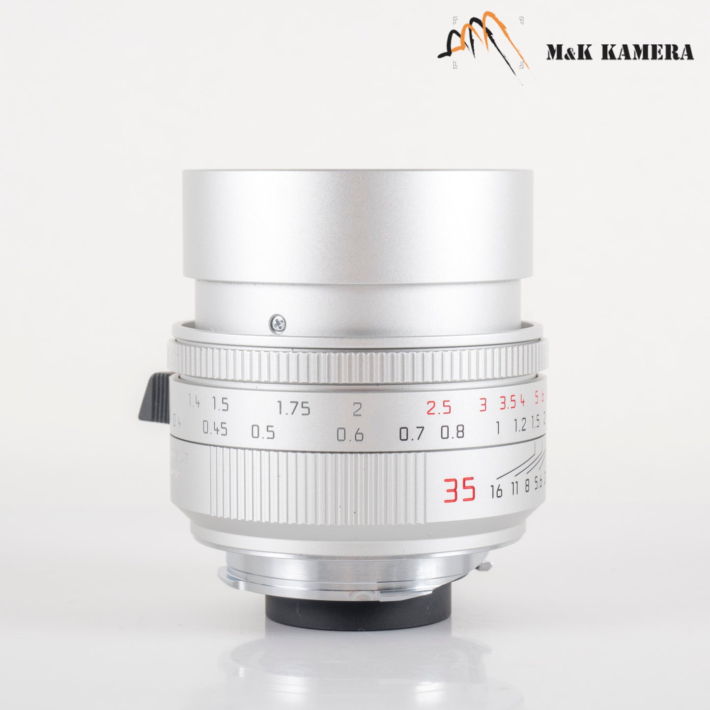 Leica Summilux-M 35mm/F1.4 E46 ASPH/ FLE II Silver Lens Germany 11727 #23906