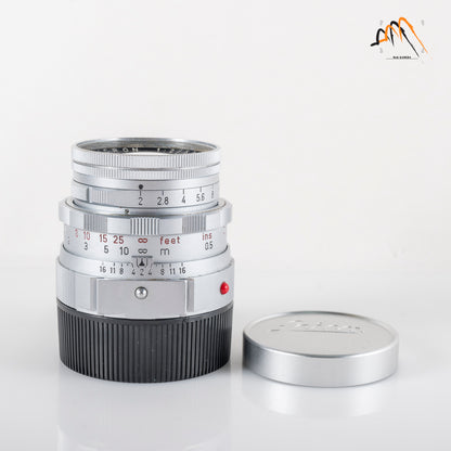 LEITZ Leica Summicron M 50mm/F2.0 Ver.II V2/ Dual Range DR Lens Yr.1960 Germany #11357