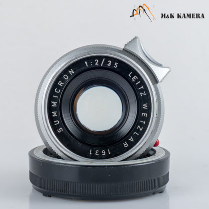 LEITZ Leica Summicron-M 35mm/F2.0 Ver.I 8 Elements Lens Yr.1958 Germany #12074