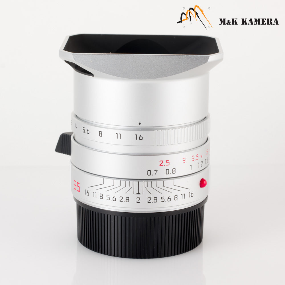 Brand New Leica Summicron-M 35mm/F2.0 ASPH V2 Silver Lens Germany 11674 #11674