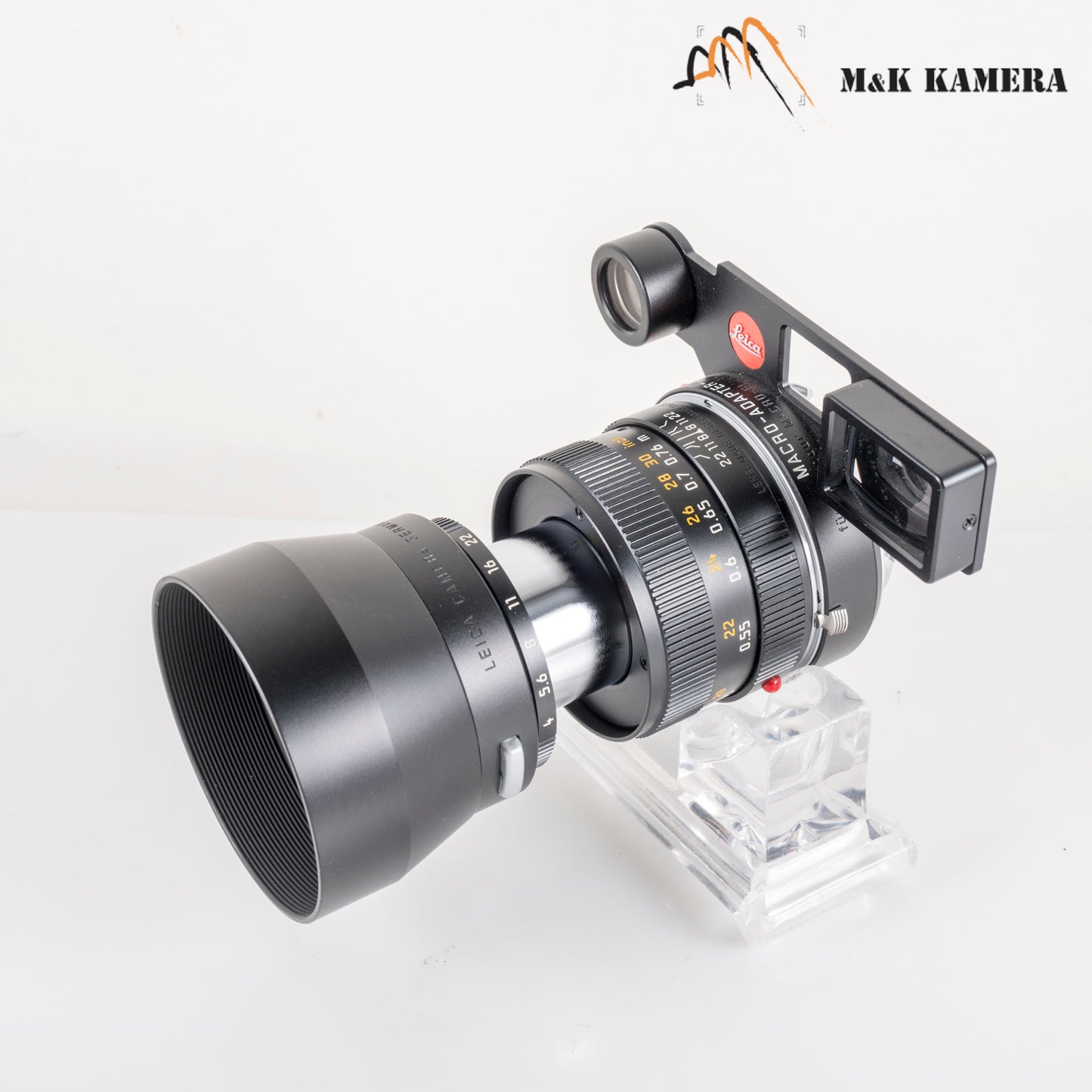 Leica Macro-Elmar-M 90mm/F4.0 Set Black Full set 11629 #88676