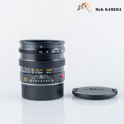 Leica  Summilux-M 50mm/F1.4 Pre-A Black Lens Germany #23969