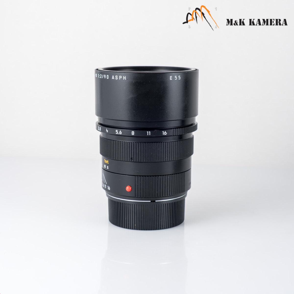 Leica APO-Summicron-M 90mm/F2.0 ASPH 11884 Black Lens Yr.1999 Germany 11884 #88763