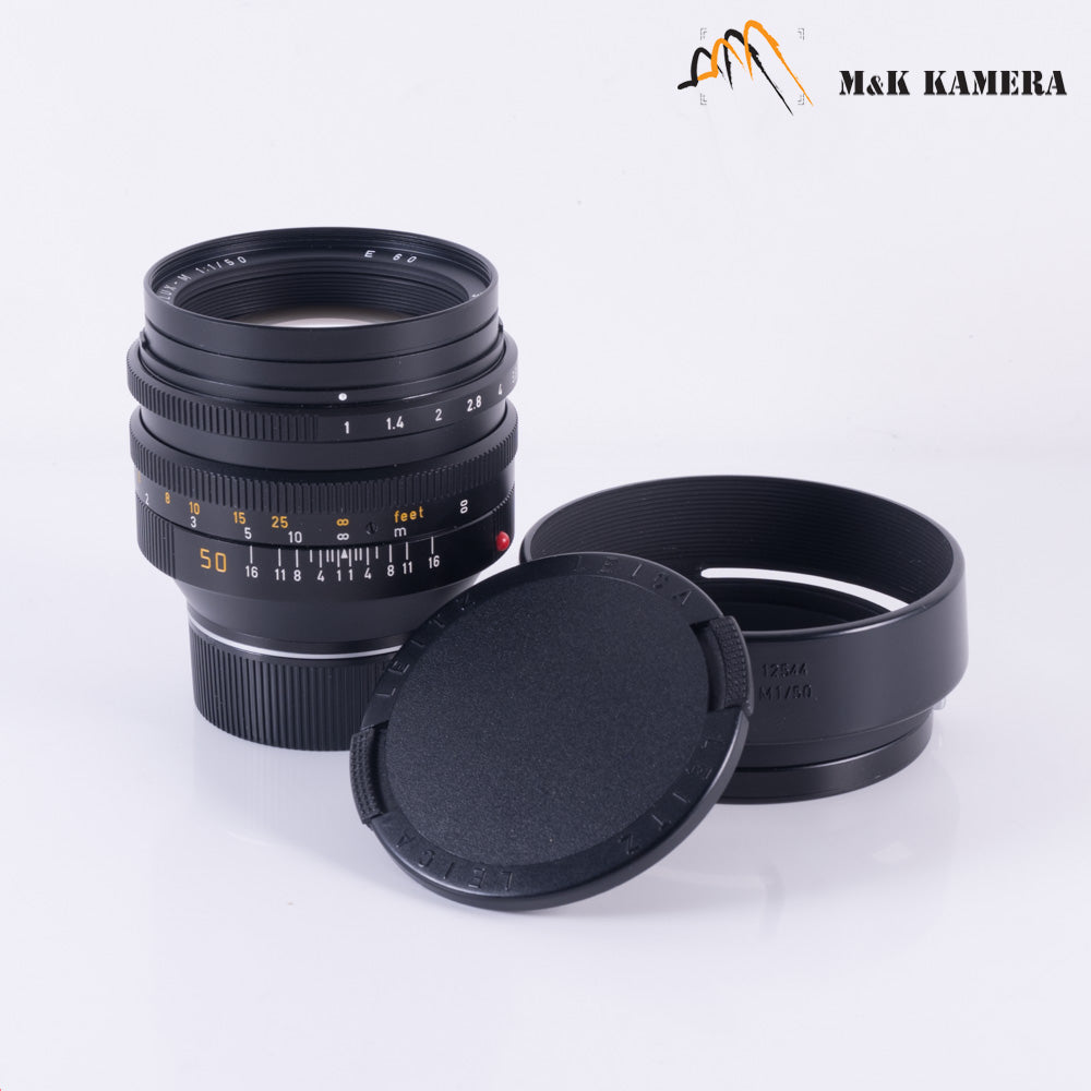 Leica Noctilux-M 50mm/F1.0 E60 III Lens Yr.1987 Canada #21858