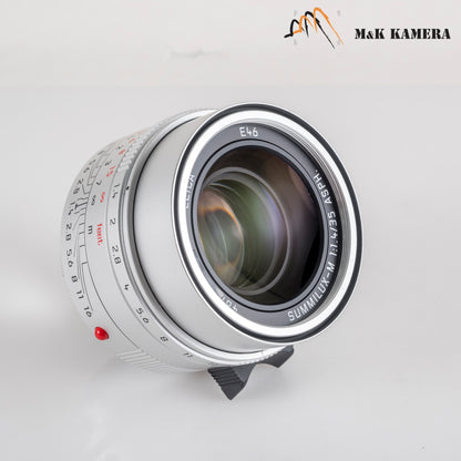 Leica Summilux-M 35mm/F1.4 E46 ASPH/ FLE II Silver Lens Germany 11727 #88912