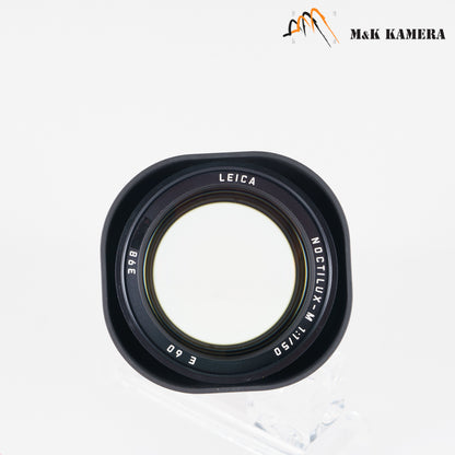 Leica Noctilux-M 50mm/F1.0 E60 V4 Ver.IV Lens Yr.2003 Canada 11822 #10420