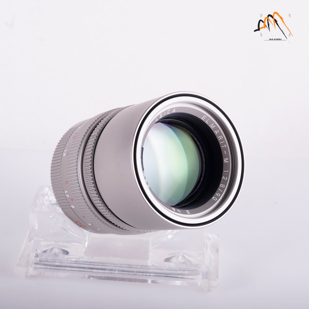 Leica Elmarit-M 90mm/F2.8 E46 Ver.II V2/ Rare Titanium Lens Yr.1996 Germany 11899 #11359