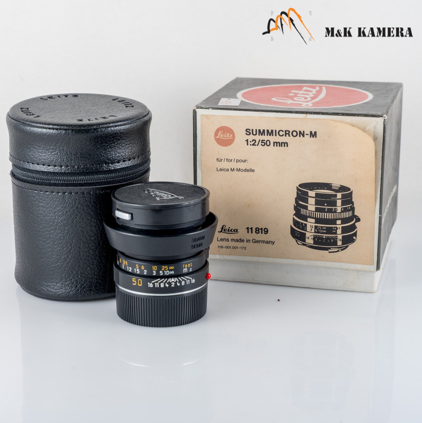 Leica Summicron M 50mm/F2.0 IV boxed 11819 #12056
