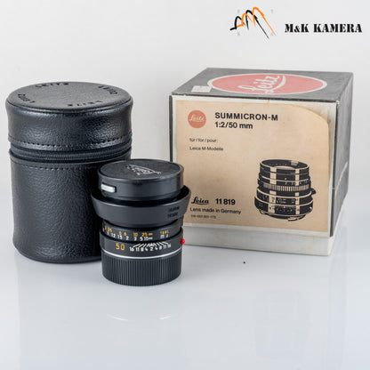 Leica Summicron M 50mm/F2.0 IV boxed 11819 #12056