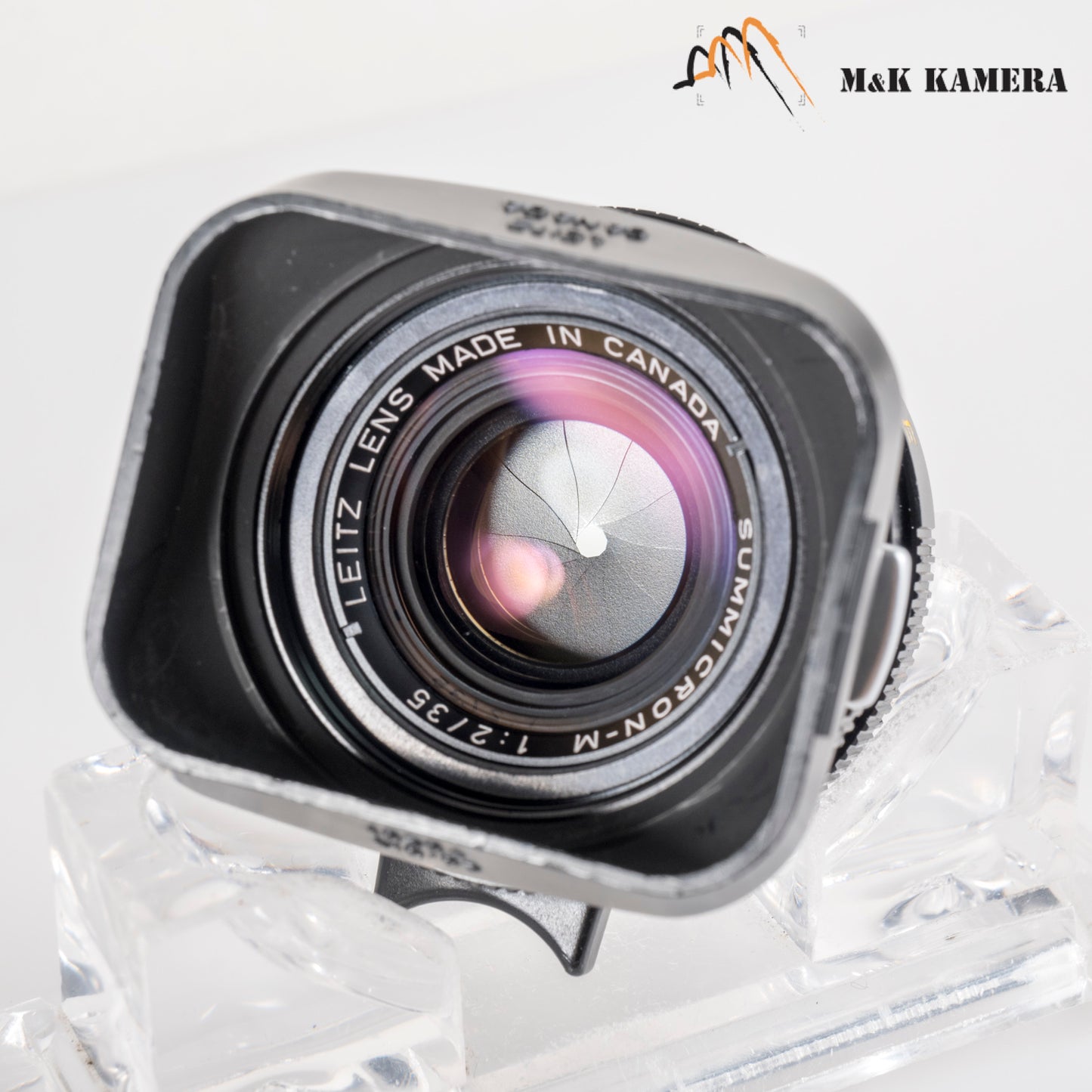 LEITZ Leica Summicron-M 35mm/F2.0 Ver.4 7 Elements Black Lens Yr.1984 11310 #88718