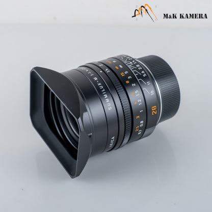 Leica Summilux-M 28mm/F1.4 ASPH 11668 Black Lens Germany 11668 #12067