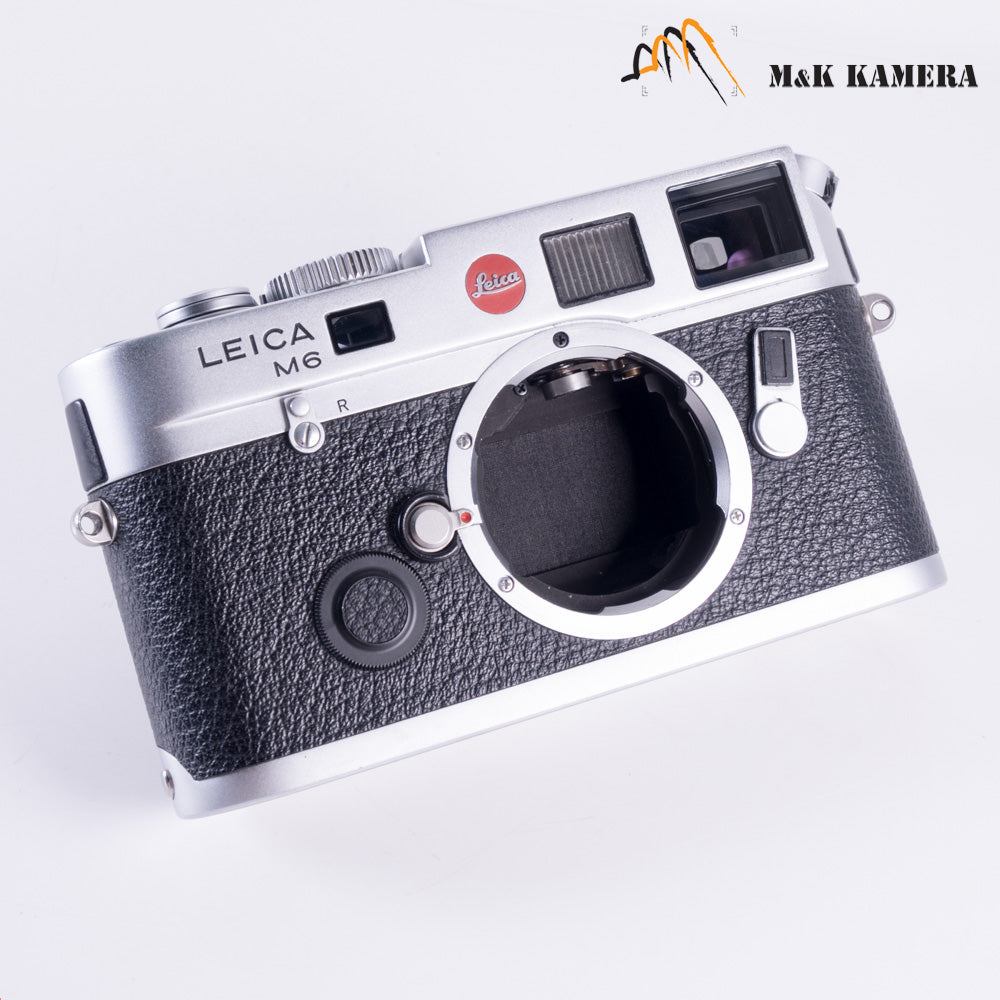 Leica M6 TTL 0.72 Silver Film Rangefinder Camera 10434 #87227