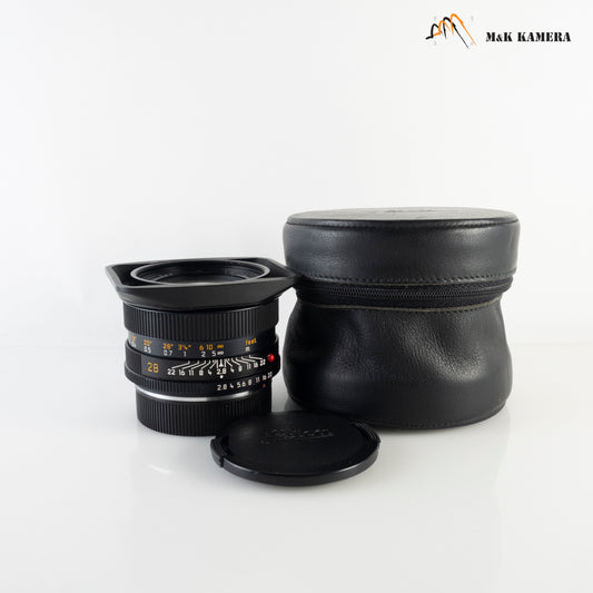 Leica Elmarit-R 28mm/F2.8 E55 Ver.II V.2 Lens Yr.1993 Germany 11333 #87946