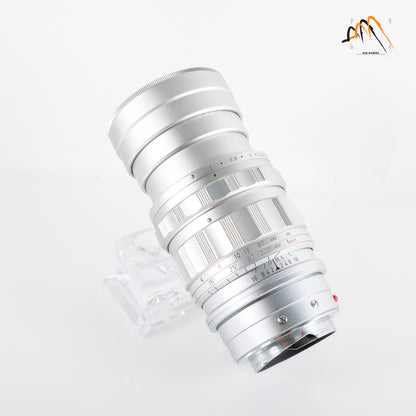 LEITZ Leica Summicron M 90mm/F2.0 Ver.I V.1 Silver Lens Yr.1959 Canada #23496