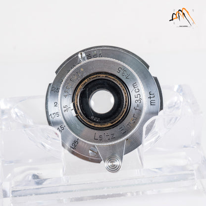 LEITZ Leica Elmar L39 35mm/F3.5 A36 Lens Yr.1934 LTM Germany #23743