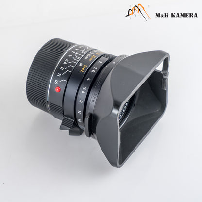 Leica Summicron-M 28mm/F2.0 ASPH Black 6 bit coded 11604 #88982