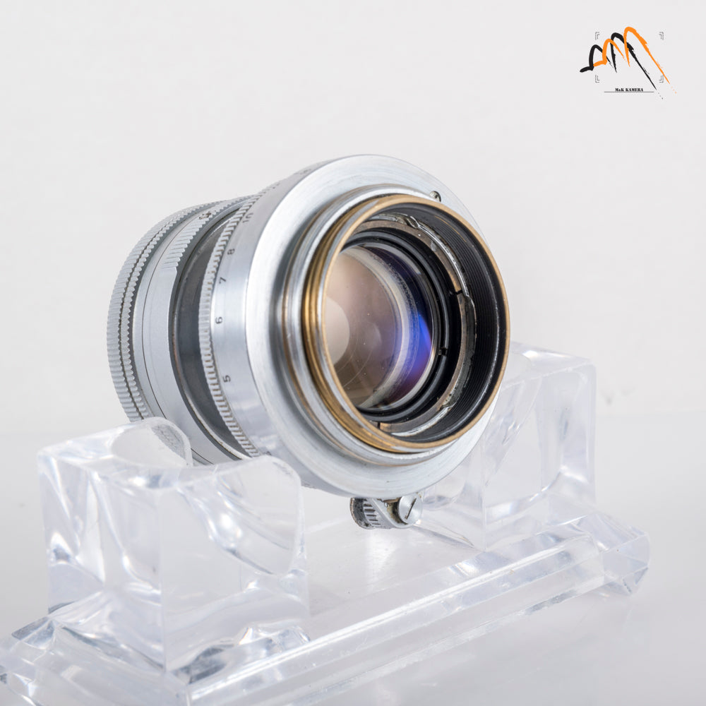 LEITZ Leica Summicron L39 50mm/F2.0 Radioactive Lens Yr.1952 LTM