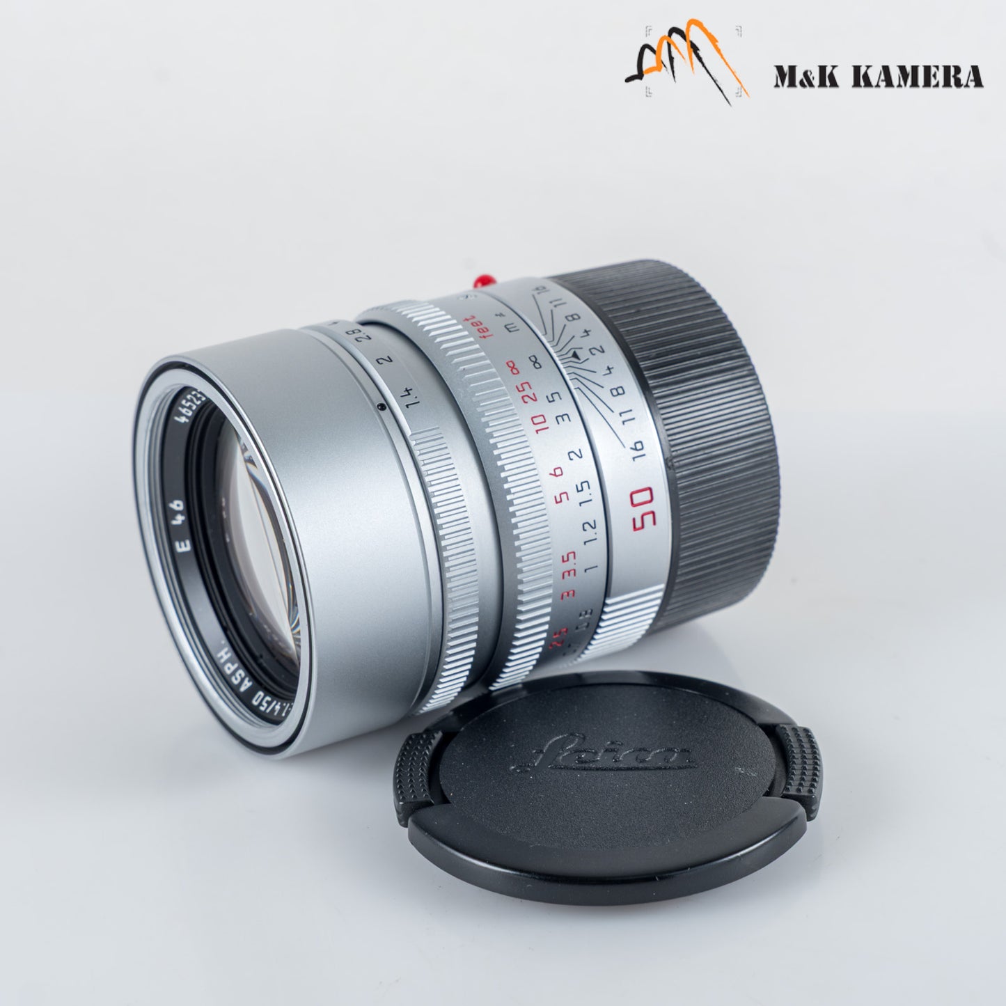 Leica Summilux-M 50mm/F1.4 E46 ASPH Silver 6 bit boxed 11892 #23887