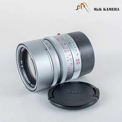 Leica Summilux-M 50mm/F1.4 E46 ASPH Silver 6 bit boxed 11892 #23887