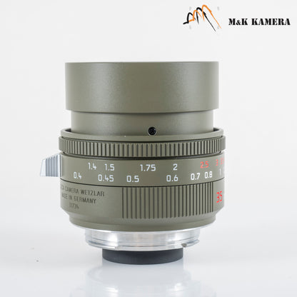 Brand New Leica Summilux-M 35mm f/1.4 ASPH, Safari Edition Lens 11734 #11734