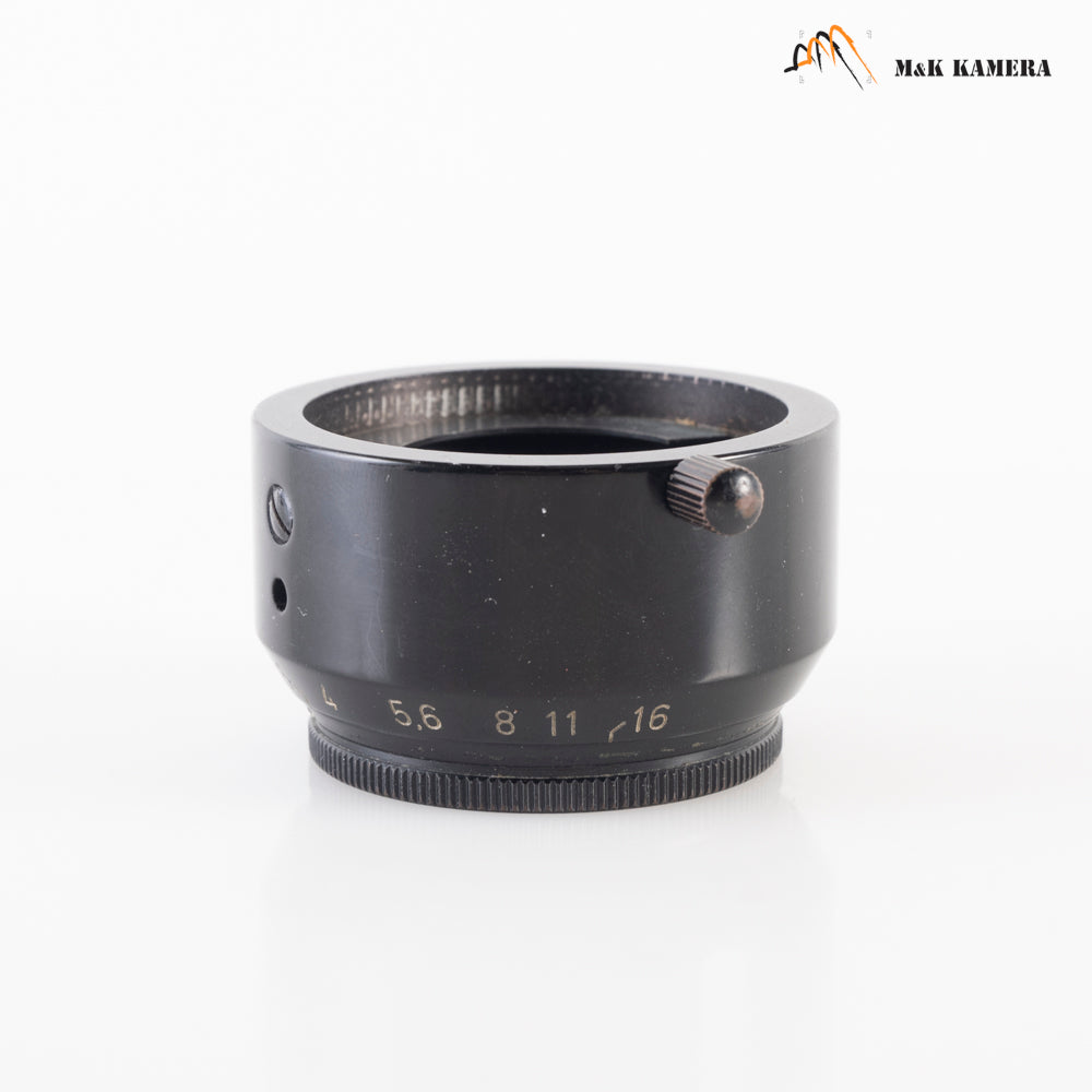 Leica VALOO Black Paint Hood for Elmar 5cm / aperture control #69720