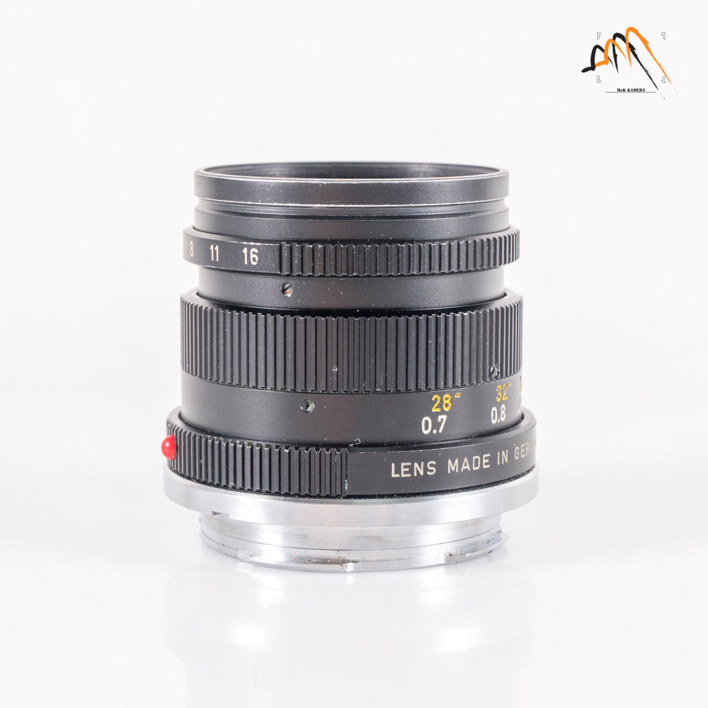 LEITZ Leica Summicron M 50mm/F2.0 Ver.III V3/ High Leg Lens Yr.1973 Germany #11380