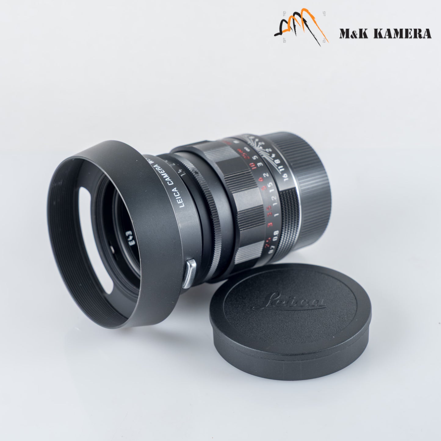 Leica Summilux-M 50mm/F1.4 ASPH Black Chrome Lens Germany 11688 #12071