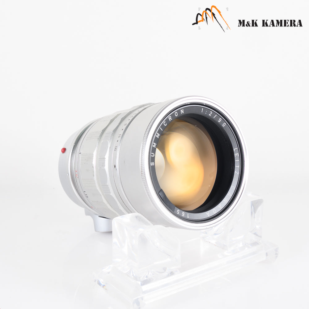 LEITZ Leica Summicron M 90mm/F2.0 Ver.I V.1 Silver Lens Yr.1959 Canada #10423