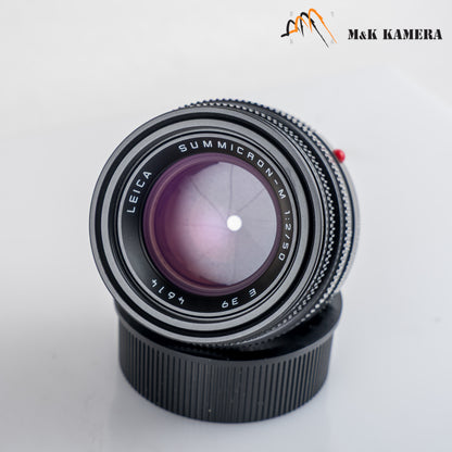 Leica Summicron-M 50mm/F2.0 Ver.V Black Lens Germany 11826 #88781